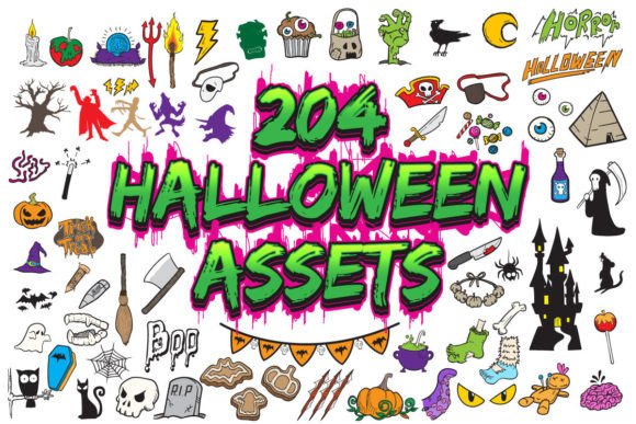 Download Halloween Assets Big Pack - Assets Collection