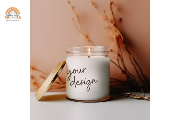 Download Scented Candle Jar Mockup - Scented candle Collection