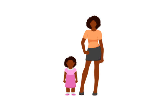 Download Two Family Member Set Vector Assets - Assets Collection