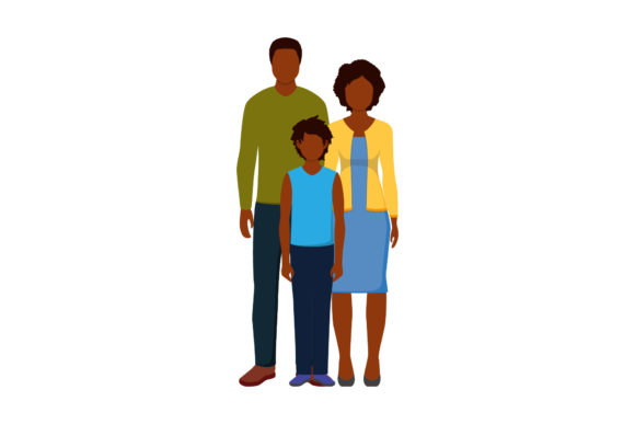 Download 3 Family Member Set Vector Assets - Assets Collection
