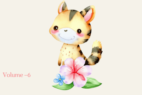 Download Watercolor Spring Baby Animal Clipart - Animal Collection