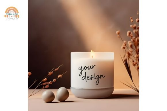 Download Scented Candle Jar Mockup - Scented candle Collection