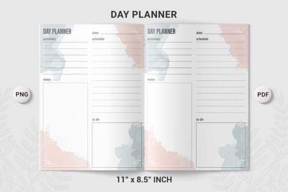 Download KDP || Day Planner || 04 - Premium Bundle