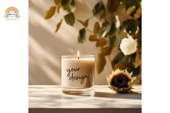 Download Scented Candle Jar Mockup - Scented candle Collection